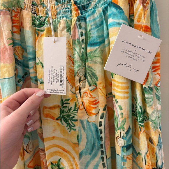 Petal and Pup Odessa Tropical Print Maxi Dress - Picture 4 of 4